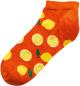 Preview: 6 Paar TippTexx 24 Damen Sneakersocken Bunte Früchte
